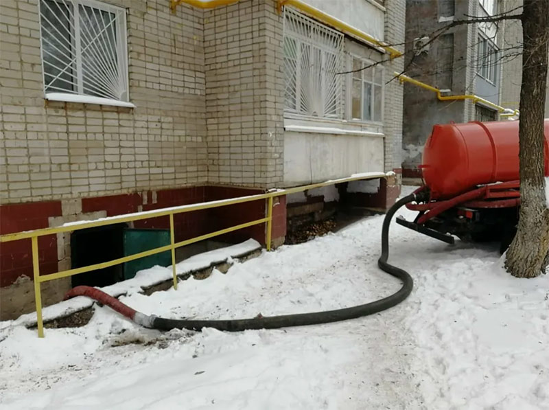 Откачка воды из подвала  Реутов